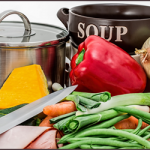 濃縮スープを冷凍して長期保存できる