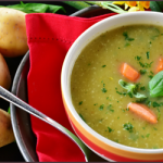 エスニックスープで雰囲気を変えた食事もできる